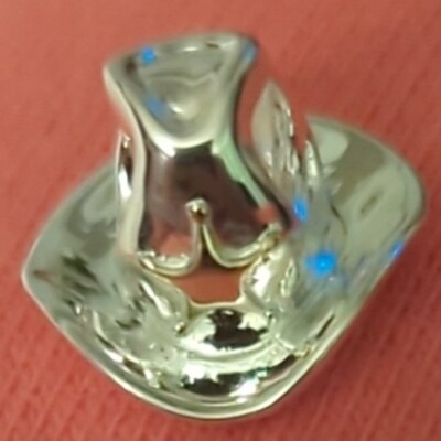 Authentische Chamilia authentisches Cowgirl Sheriffmütze Perle Charm 2010-3620 Neu