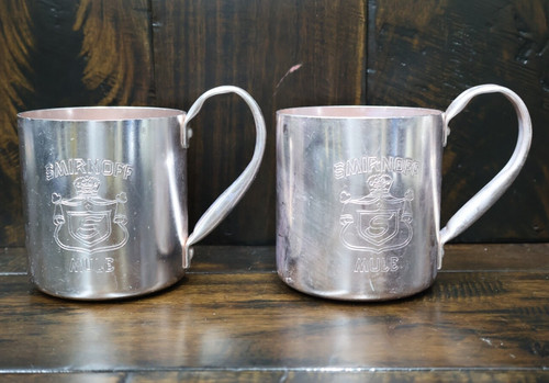 Vtg Smirnoff Vodka Moscow Mule Cocktail Metal Cup