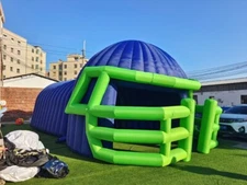 Inflatable Tunnel Entrance Tent Large Sports Inflatable Football Helmet Tunnel