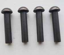 Fisher Wood Stove Door Hinge Pins, 3/8" x 1 3/4", solid steel set of 4