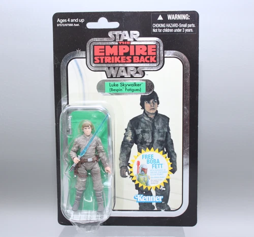 Star Wars Vintage Collection Luke Skywalker Bespin Fatigues VC04 Foil Card
