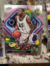 2023-24 TOPPS CHROME COSMIC ROOKIE CARD MEMPHIS GRIZZLIES GG JACKSON #190