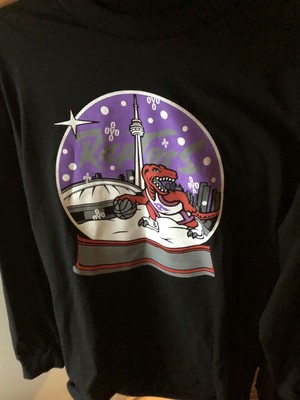 New Toronto Raptors X Ovo Christmas Day Snow Globe L Large Long