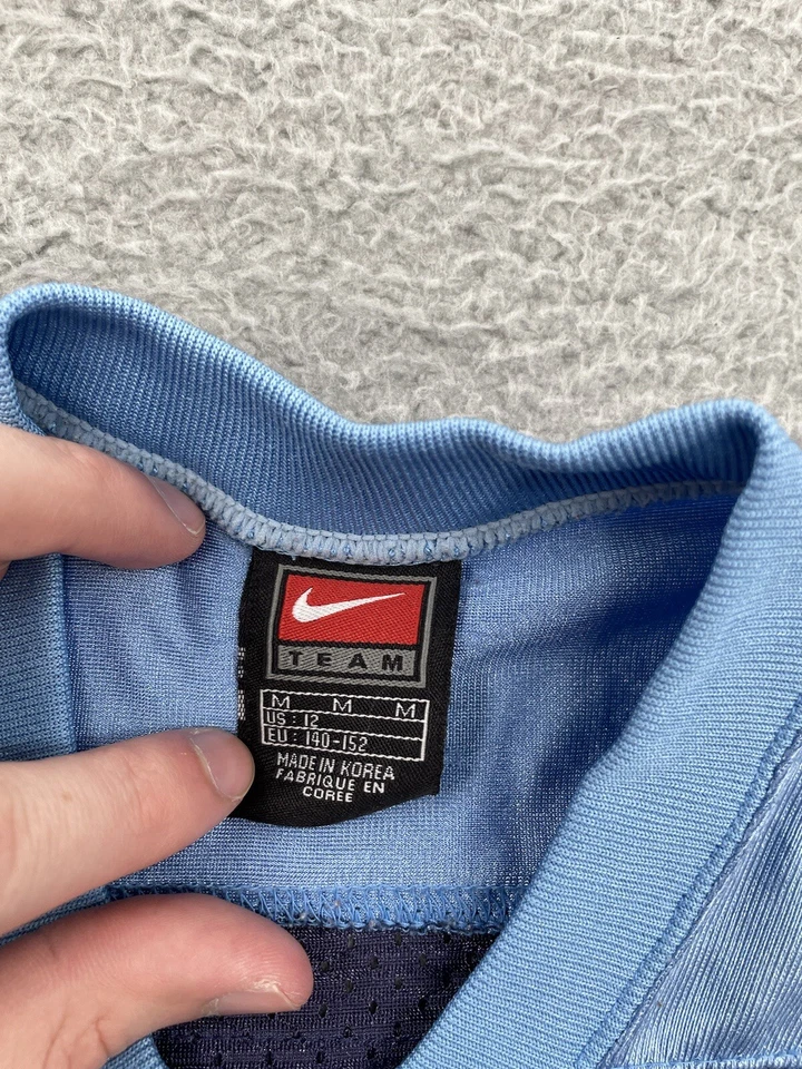 Camiseta deportiva vintage de los Tennessee Titans Eddie George juvenil mediana azul marino Nike niños Foto 4 de 4