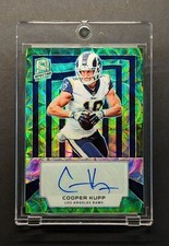 COOPER KUPP Auto 2019 Spectra Signatures Neon Green Kaleidoscope Prizm SP/25