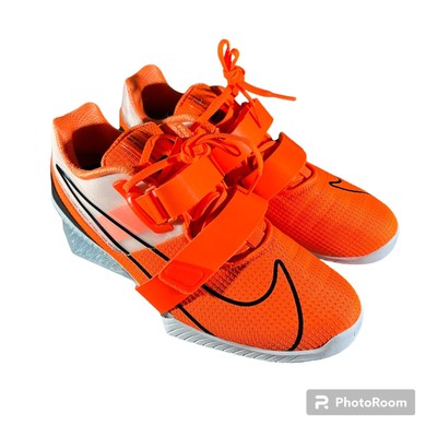 Nike Romaleos 4 Total Orange Sample White Cross Training CD3463-801 Men 11.5 New