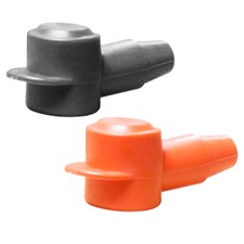 High Quality PVC Battery Terminal Stud Covers Positive & Negative Red & Black