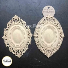 WoodUbend Heat Bendable Pack of Two Decorative Plaque WUB2162 20.5x14cm
