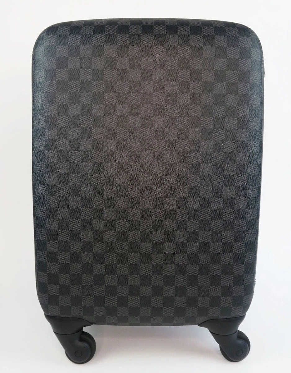 LOUIS VUITTON Zephyr 55 Damier Graphite Rolling Suitcase Luggage Black