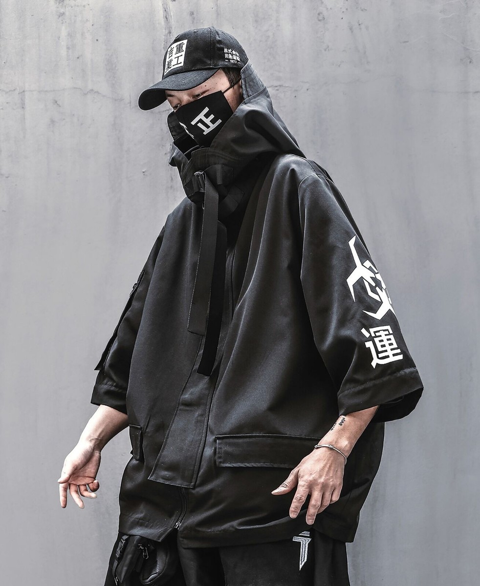 Niepce Techwear Atom Bomb Cyberpunk Windbreaker Urban Hip