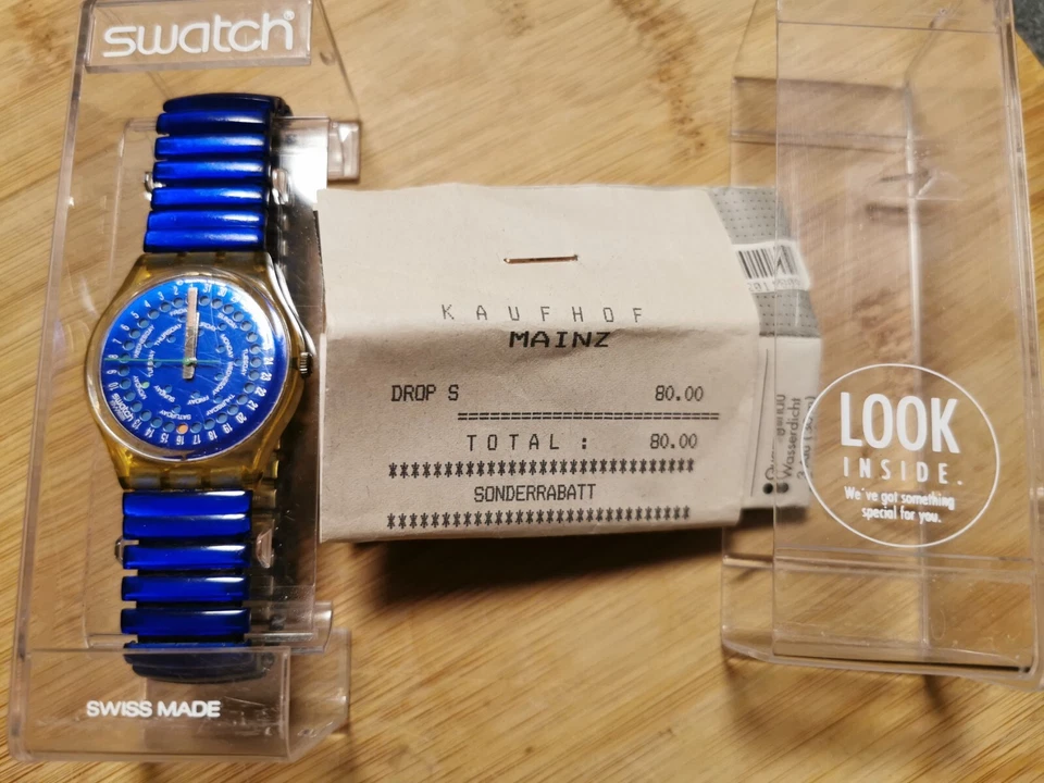 SWATCH Drop s mit Quittung  - Bild 1 von 3