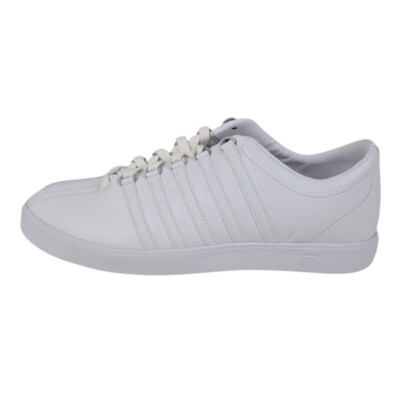 K-Swiss Men's The Classic Lite Shoes Athletic 03109101 Leather White SZ 8