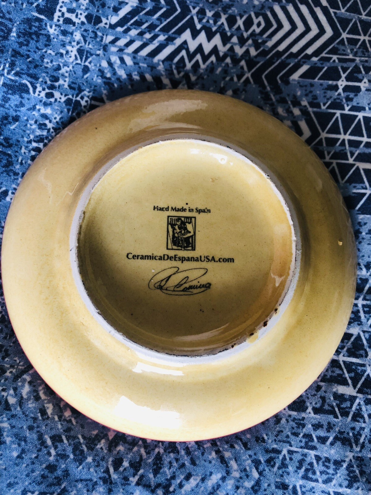 Ceramic Garlic Grater Plate, Made In Spain eBay