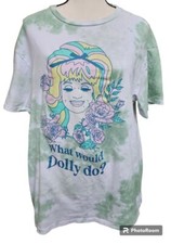 Dolly Parton T-Shirt Size Small 'What Would Dolly Do?' Tie Dye