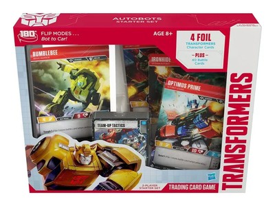 Transformers Cards TCG - Autobots Starter Set - Bumblebee, Optimus - NEW & SEALED