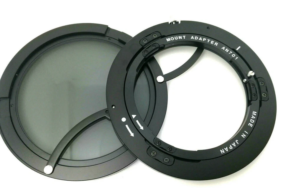 [ NearNew w/Case ] Mamiya 7 7 II ZE702 & AN701 PL POLARIZING FILTER - Image 2 of 4