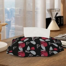 Atlanta Falcons Fans Print PU Tissue Cover Sturdy & Durable,home Decoration