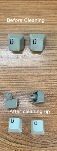 IBM Model M F F122 SSK Keyboard Keycaps Buckling Spring Caps Genuine - Picture 5 of 35