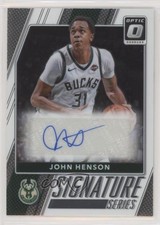 2017-18 Panini Donruss Optic Signature Series John Henson #33 Auto 0el