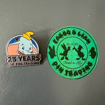 DLR Hidden Mickey Pin - 2025 Wave A - 25 Years Of Pin Trading Dumbo
