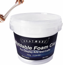 Arcilla de espuma Cosplay moldeable al aire secado espuma arcilla artesanal 300G blanco ligero