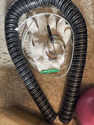 NOWBALL 1.5in Automotive Air Duct Hose. Car Garage Dryer Air System Silicone