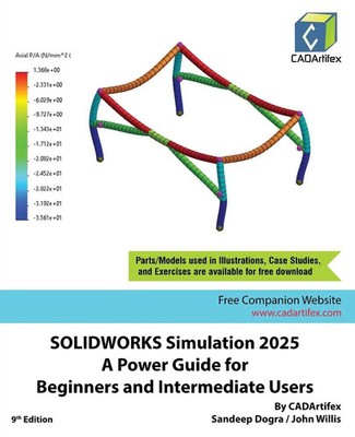 SOLIDWORKS Simulation 2025 A Power Guide for Beginners and Intermediate Users