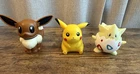 Vintage Tomy Pokémon Electronic Figure Lot Pikachu Togepi Eevee  1997