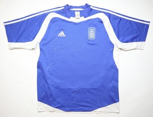 Maillot Sélection Grèce Em 2004 Portugal Adidas T/L N°10