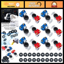 Universal Heavy-Duty Glad Hands Kit - 6 Red 6 Blue Couplings 20 Seals for Se