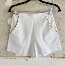 Vintage Jantzen Tennis Shorts High Waisted Retro Athletic Striped Beach Shorts