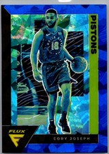 2020-21 Panini Flux #51 Cory Joseph Blue Cracked Ice