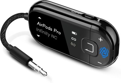 Flugzeug Adapter m. Auracast Oled Qualcomm Aptx Adaptive