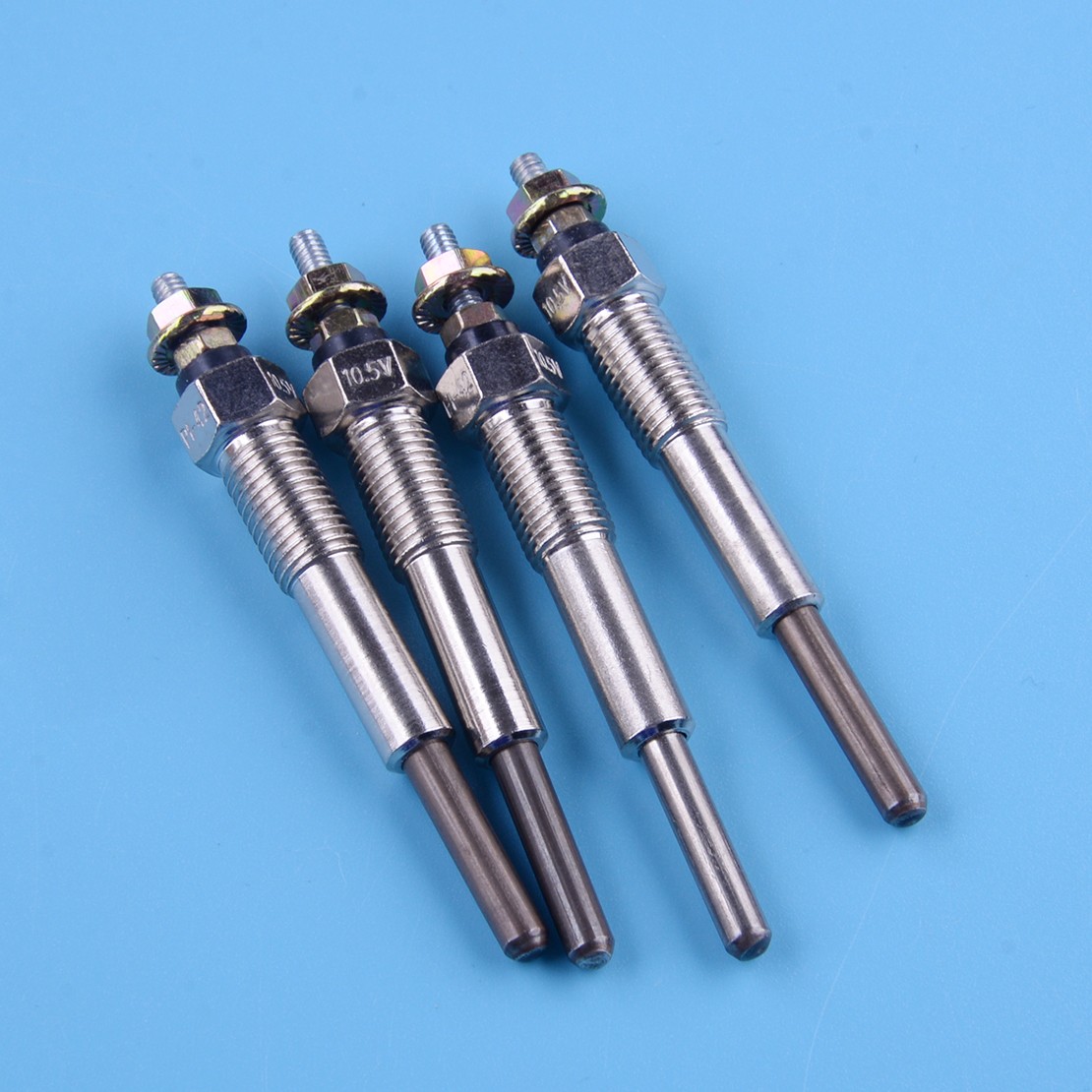 4x Glow Plug Fit For Isuzu ELF250 ELF350 C221 C240 C190 C201 D500 9-82511978-0