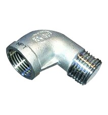 WVO Designs 1/2" NPT Street Elbow 316SS