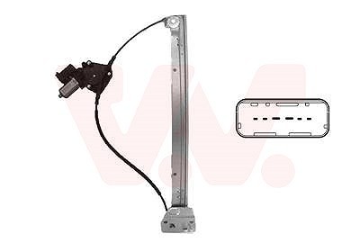VAN Wezel Fensterheber Links, Vorne U.A. FüR Iveco, Nissan, Opel, Renault-image