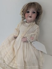 9.5"Antique German Bisque Doll AM 560 5/0 Baby Armand Marseille Compo BL Eyes #o