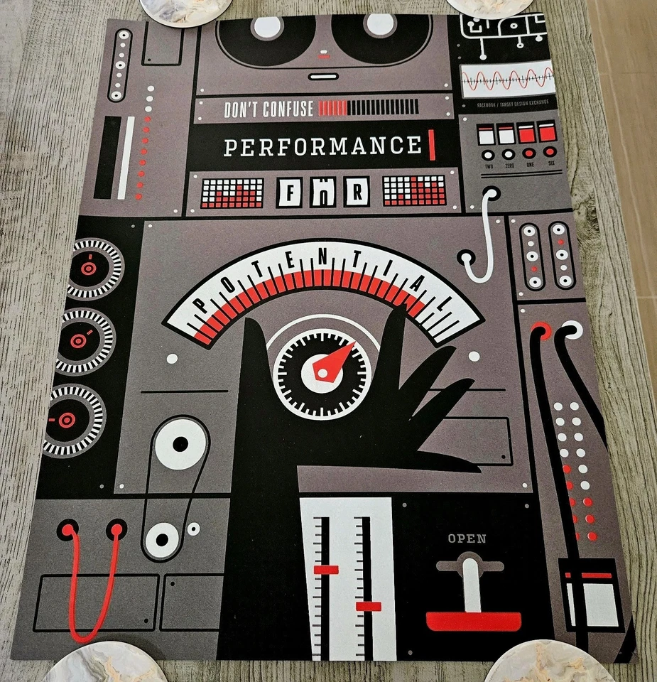 Póster motivacional original de Facebook - RARO⚡️Memorabilia de oficina de colección  Foto 2 de 4