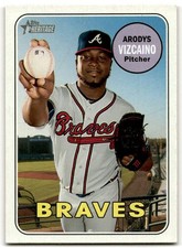 2018 Topps Heritage #717 Arodys Vizcaino Atlanta Braves