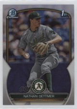 2023 Bowman Draft Chrome Refractor Nathan Dettmer #BDC-146 uk2