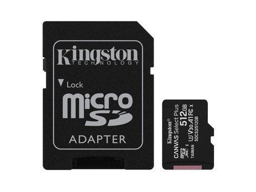 TOILE MICROSDXC SELECT 512 Go - Photo 1 sur 12