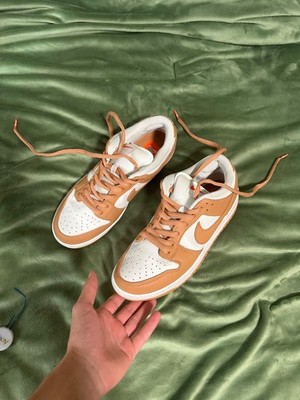 Size 10.5 - Nike Dunk Pro ISO SB Low Light Cognac, lightly worn, great quality