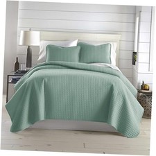 Oversized King Quilt Bedding Set, Soft King / California King 23 - Steel Blue