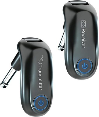 Wireless Guitar Audio Transmitter Receiver 100ft