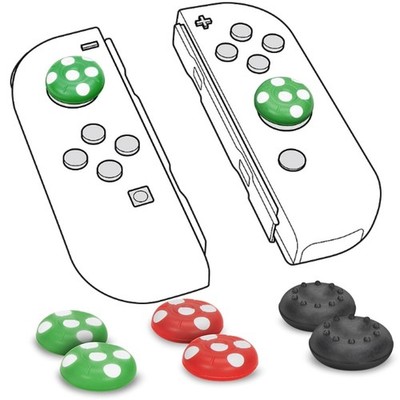 Stix Cap Trigger Thumb-Grips Stick Kappen Grip Caps für Nintendo Switch Joy-Con