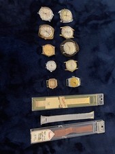 lot of ten watch faces and bands