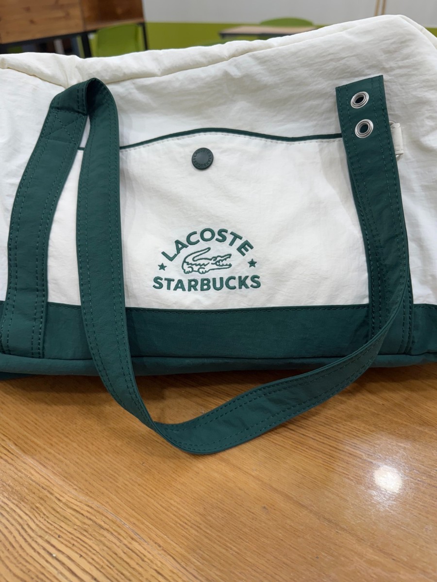 7/15発送韓国 Starbucks スタバ LACOSTE ラコステ グリーン 7/15発送韓国 Starbucks スタバ LACOSTE ラコステ グリーン