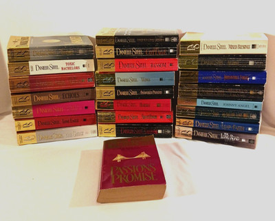 Danielle Steel Lot 24 Mass Market Books Mostly 1990s & 2000s Summer Reading Fun