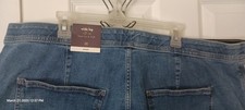 Ava  Viv Medium Wash 22 Women's Wide Leg Jeans Pierna Ancha High Rise Relaxed