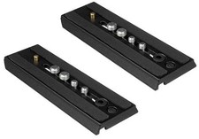 Ivation Replacement Quick Release Plate for The Manfrotto 504X, 608, Black